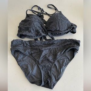 Black Lace Bikini